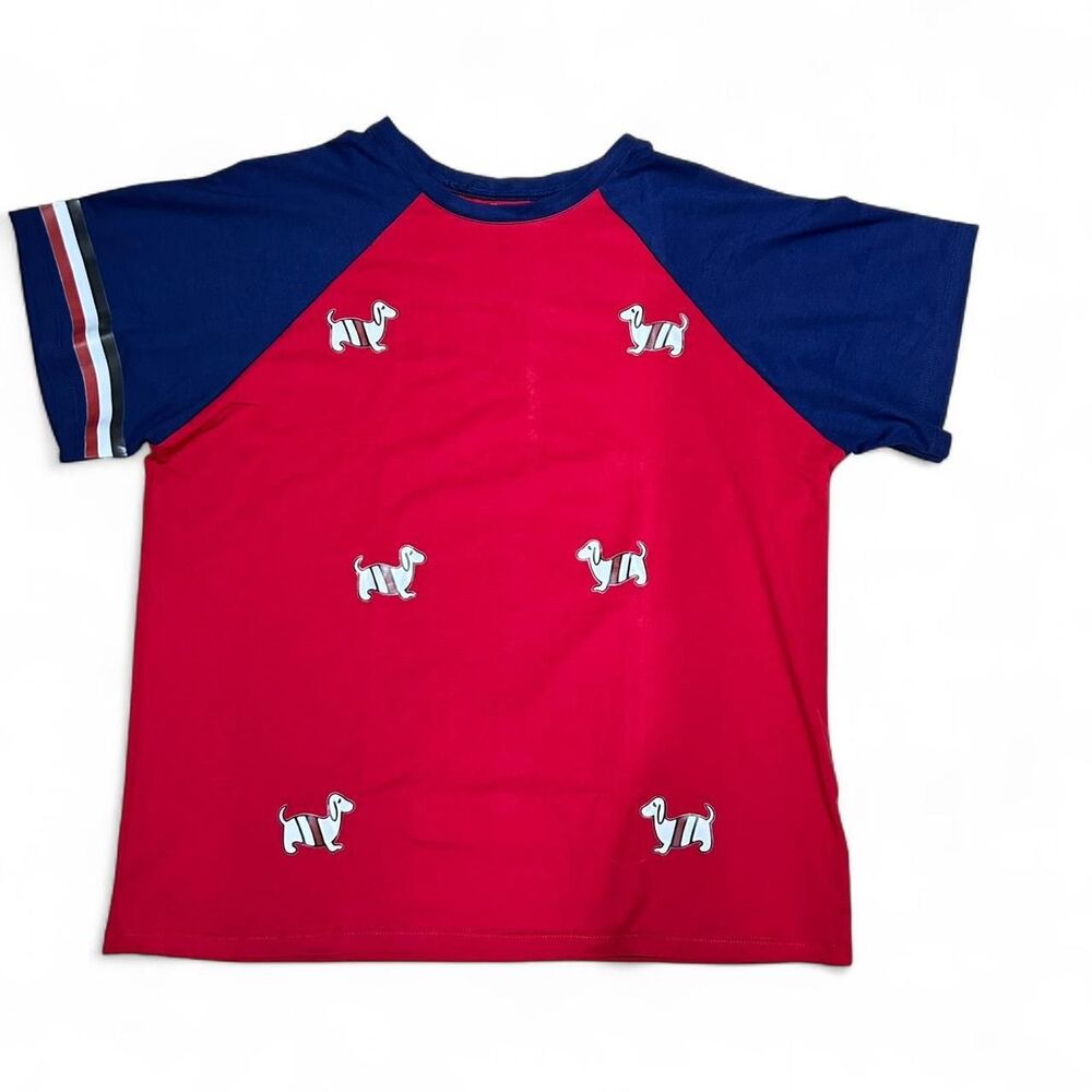 WinBB 100% Cotton T-shirt with Cute Dog Print - Picture 1 of 5